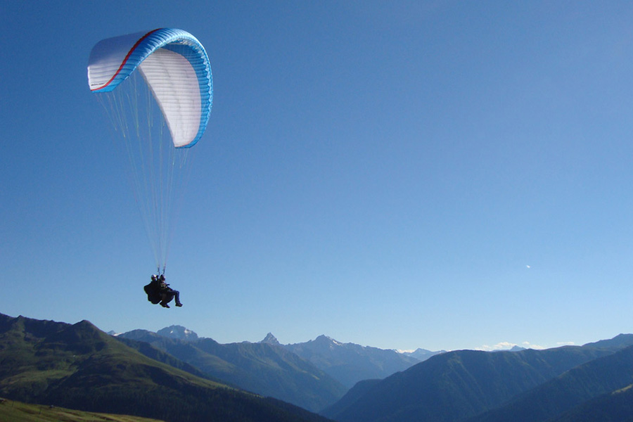 Tandemflug Davos